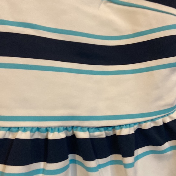 Zara Trafaluc Collection Striped V-Neck Peplum Top - Picture 4 of 6